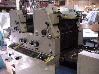 Used Ryobi Printing Press