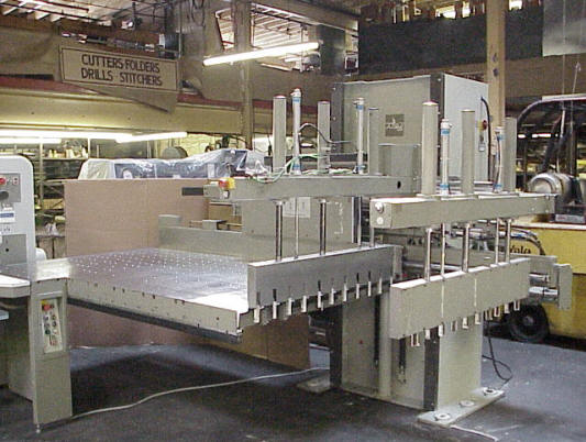 Used Polar transomat paper restacker